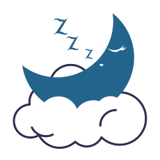 Logo du chapitre sur le mécanisme de l'obésité lié au manque de sommeil
