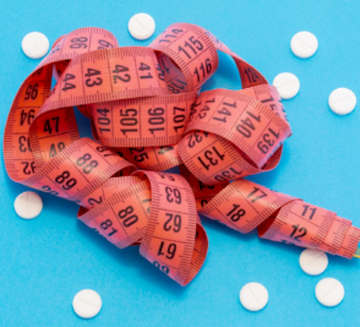 Illustration de médicaments pour aider à maigrir
